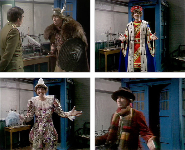 Debut of the Fourth Doctor ("Robot")