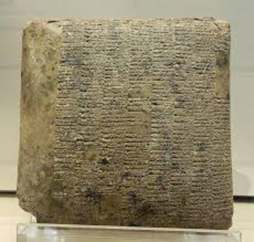 3350 AC La escritura en Mesopotamia