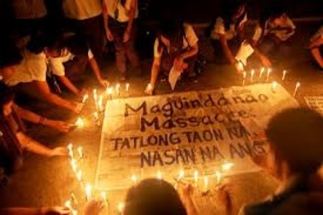 Third anniversary of Maguindanao massacre