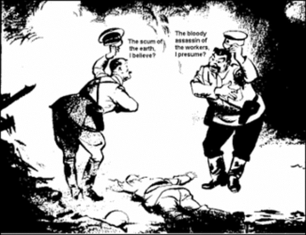 Soviet Union signs nonagression pact w/Germany