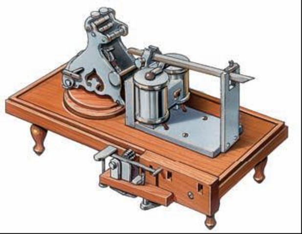 Электромагнический телеграфный аппарат