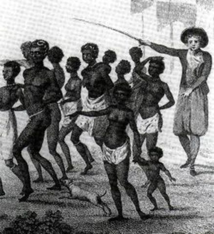 Slavehandel og  slavers vilkår