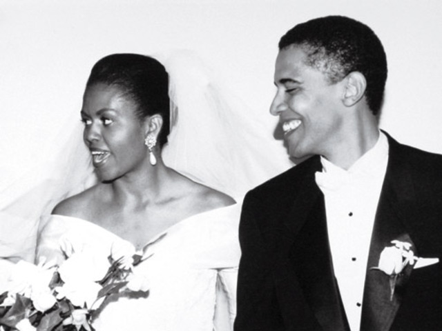 Barack and Michelle Obama got married