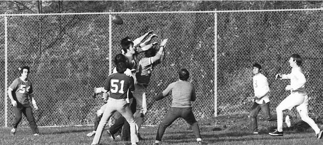 Jeffrey Amazes the High School Football Players