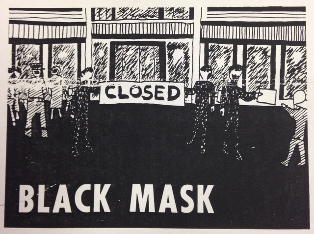 Black Mask "closes" MoMA
