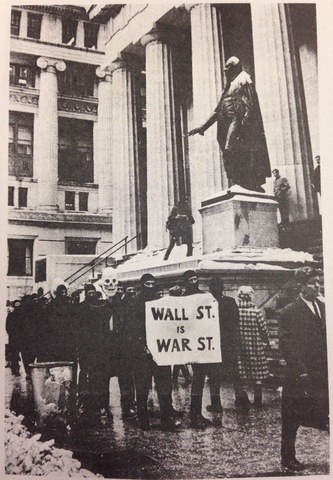 Black Mask Wall Street Protests