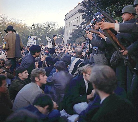 Protest at the Pentagon