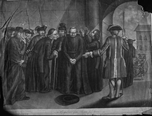 Expulsión de los jesuitas.