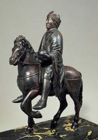 Equestrian Statue of a Carolingian Ruler