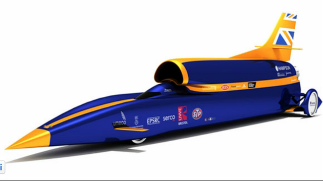 Supersonic Car......Bloodhound SSC.