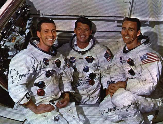 First Manned Apollo Mission