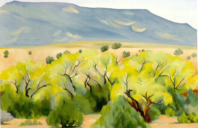 Stieglitz opens "Georgia O’Keeffe: Paintings, 1944" at An American Place