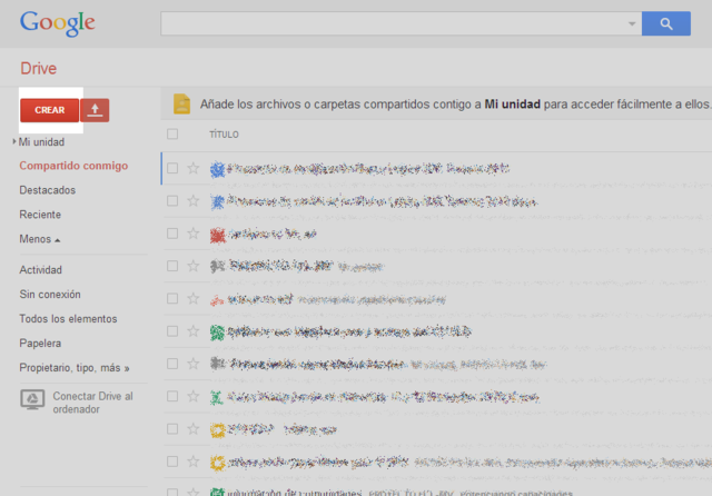 Creación base de datos