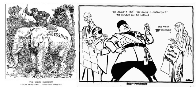 Italy invades Abyssinia