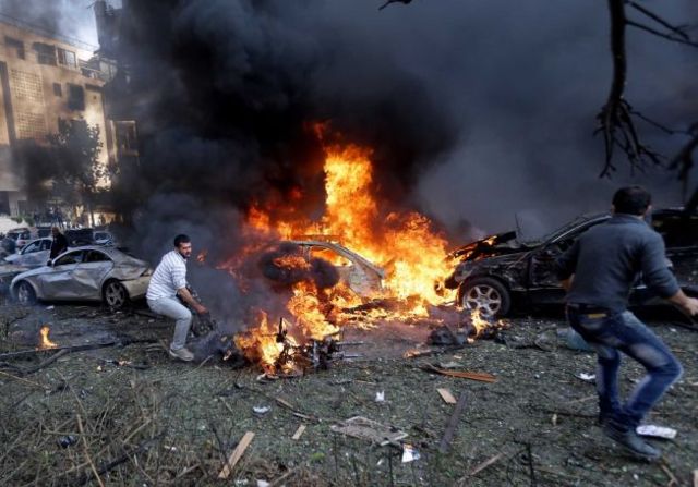 Beirut Bombs Strike at Iran as Assad's Ally