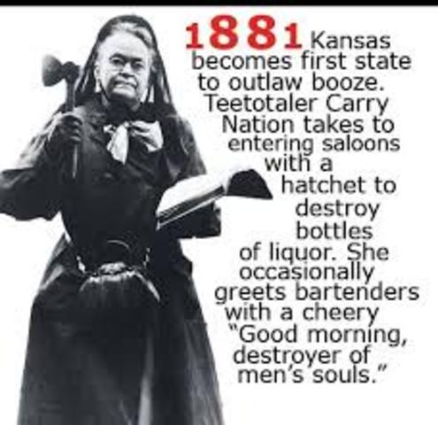 Carry Nation & the WCTU