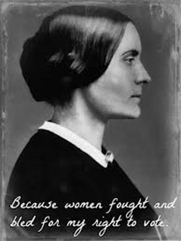 Susan B. Anthony 1820-1906