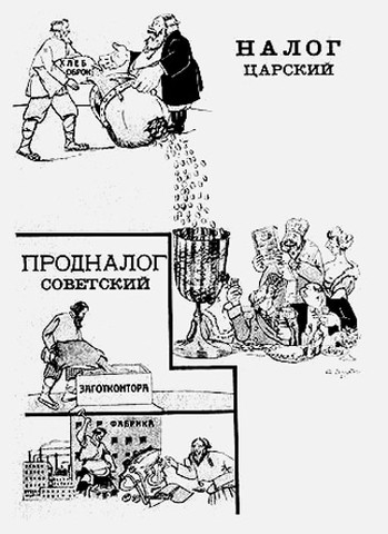 Декрет о замене продразверстки продналогом