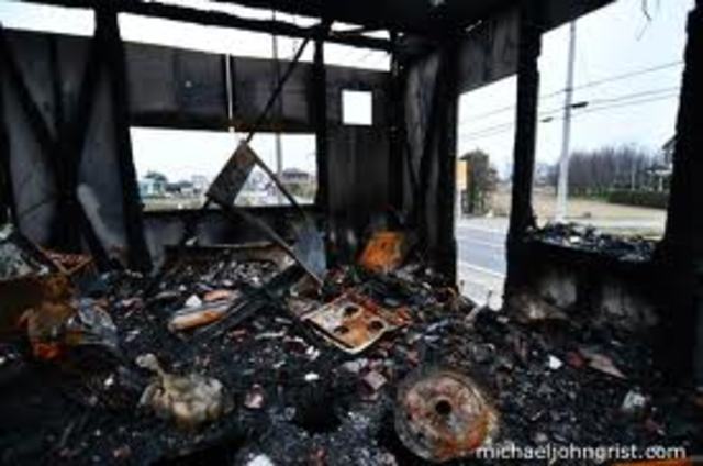 Buring Down The Bake House