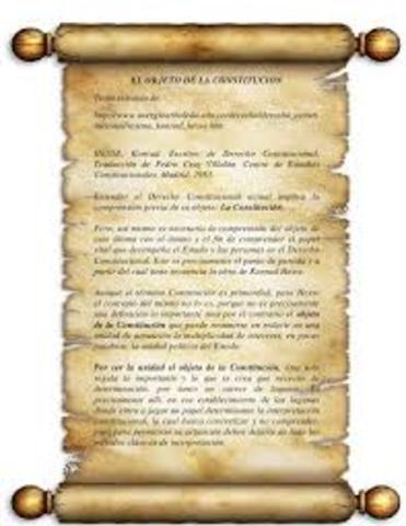 La Constitución de Rionegro