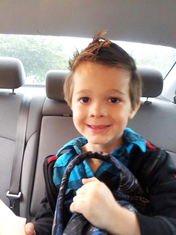 My brother Gavin being born