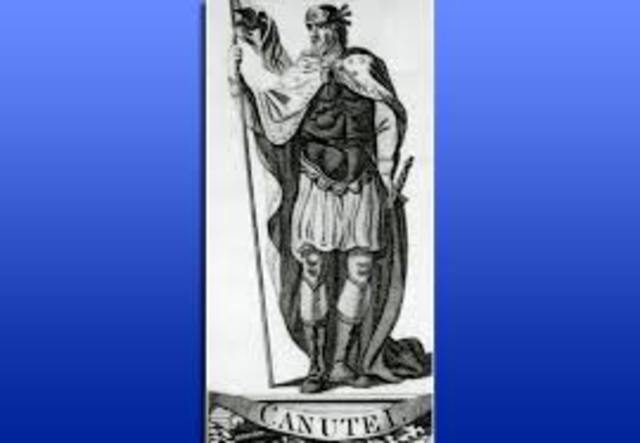 Canute the Great dies