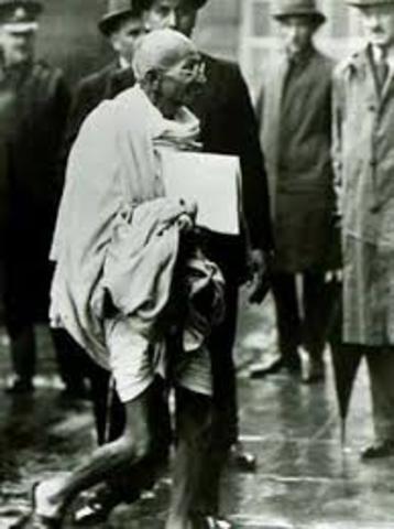 Gandhi's principal of non-violent protest