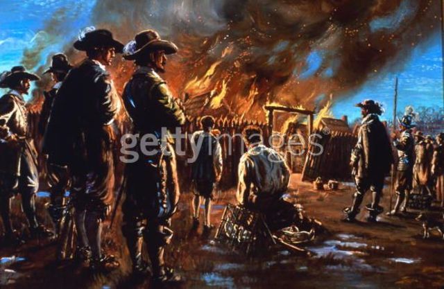 fire breakes out in jamestown