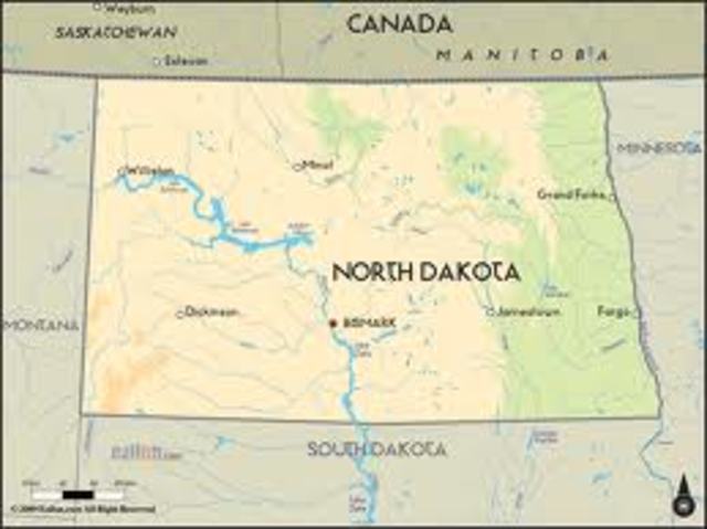 North Dakota became the 39th State