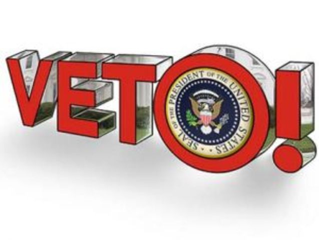 Veto Overridden by Congress