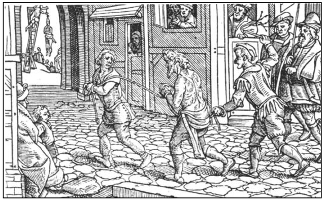 Obligación de empleo a vagabundos españoles