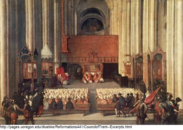The Council of Trent Begins