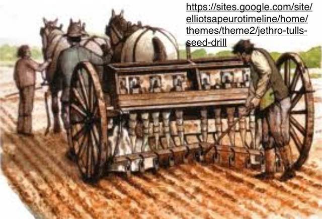 Seed Drill was Developed