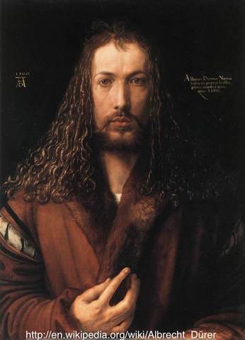 Albrecht Durer moves back from Italy to Germany