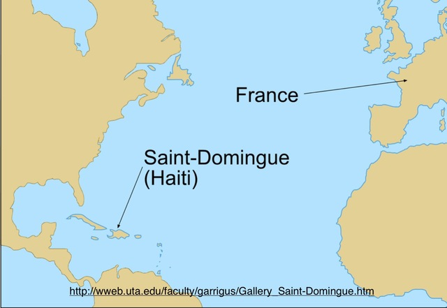 France Loses American Territory