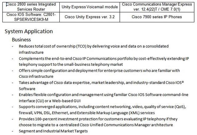 Finalize Cisco VoIP product marketing documentation