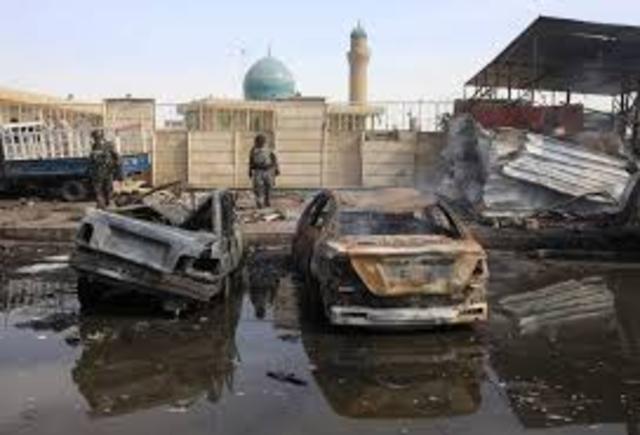 car bombs in Baghdad, Iraq