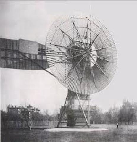 Första Vindkraftverket