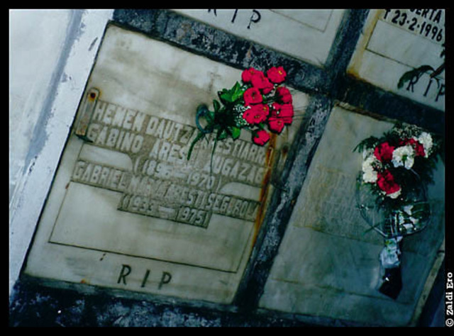 Gabriel Aresti zendu zen, Bilbon.