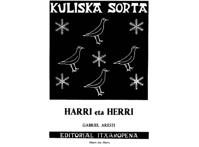 Harri eta Herri bere obra nagusia argitaratu zen Zarautzen.