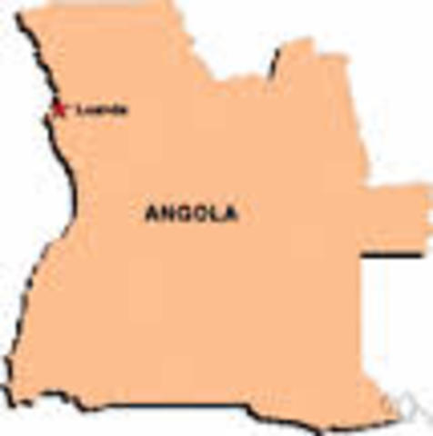 Portugal went ot Angola