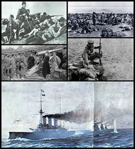 Inizia la Prima guerra balcanica.