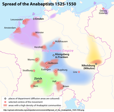 The Anabaptist Movement Begins