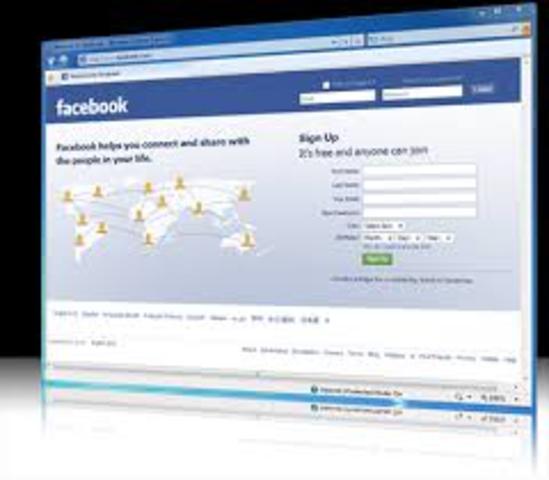 primera cuenta de Facebook