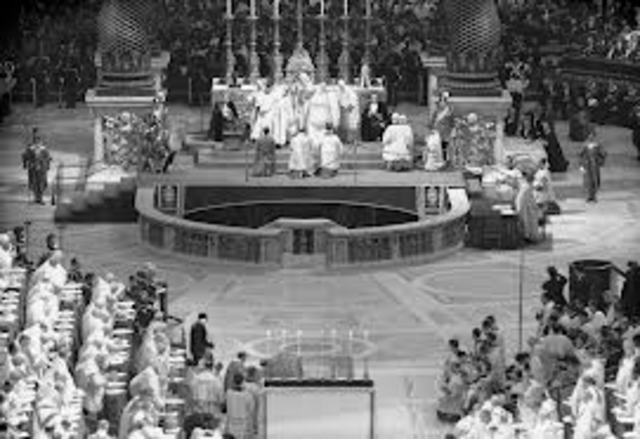 Papa Giovanni XXIII pronuncia il Discorso della luna