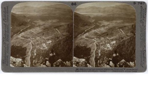 The progression of excavation