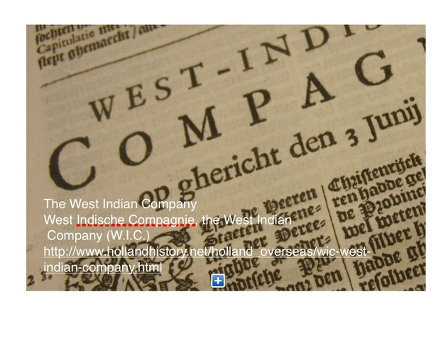 Dutch West India Company (1600s) pt.1