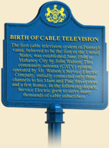 Cable Television To Pennsylvania
