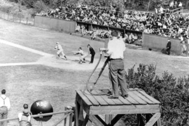 First Televised Baseball Game