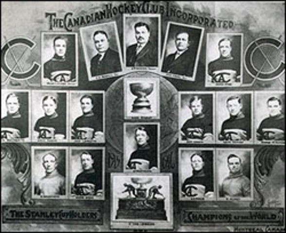 1st NHL Exhibition Game